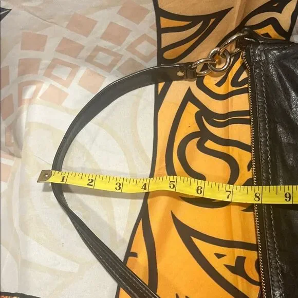 Coach Poppy Perri Leather Shoulder Bag #22421 - Picture 12 of 14